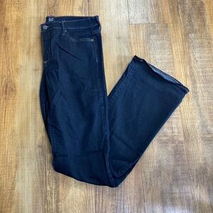 Gap dark wash perfect boot jeans size 32L